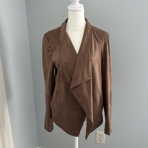 Women’s size medium faux suede jacket